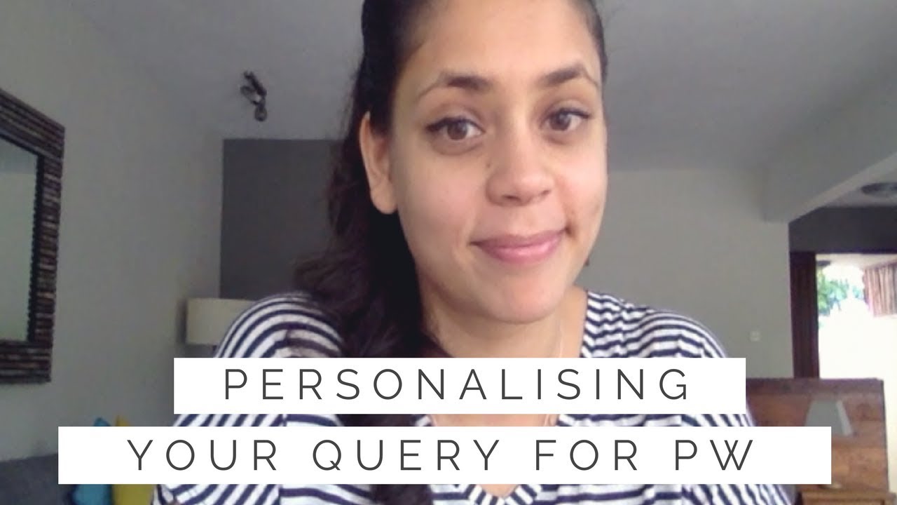#How2PitchWars 9:  Personalising your Query Submission