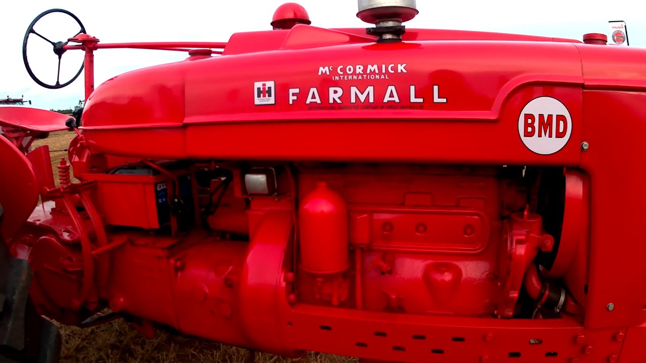 1952 McCormick IH Farmall BMD 4.1 LItre 4-Cyl Diesel Tractor (40 HP)