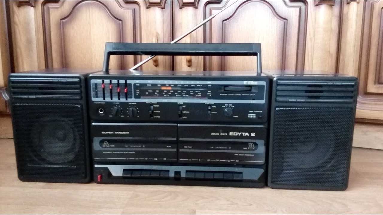Radiomagnetofon EDYTA 2 RMS 823 Unitra Eltra 1991