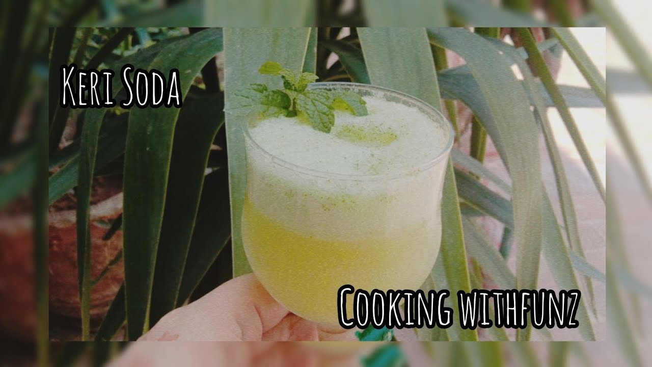 Keri Soda / Raw Mango Soda / How To make Keri Drink in summer / Simple Recipe / Cooking_withfunz