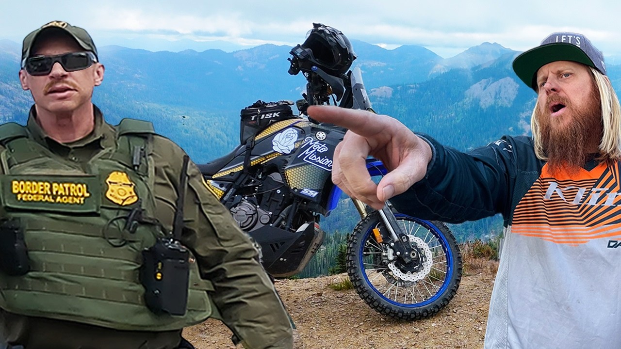 I rode to Canada but couldn't cross the border