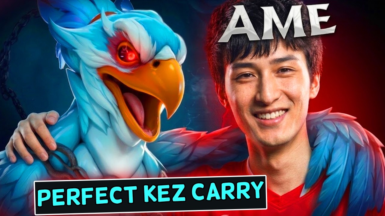 AME Makes Kez Look Broken as a Carry! | Dota 2 Gameplay