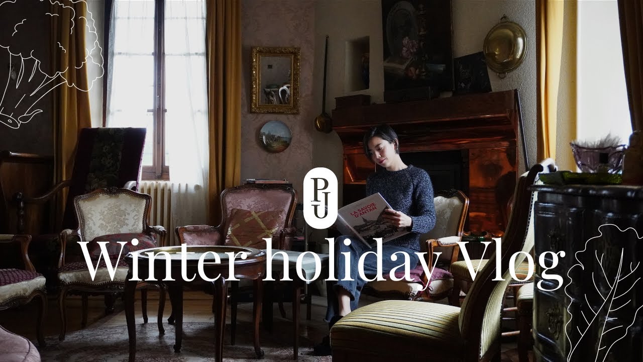 【冬休みVlog】フランスの山小屋で家族と過ごすホリデーシーズン