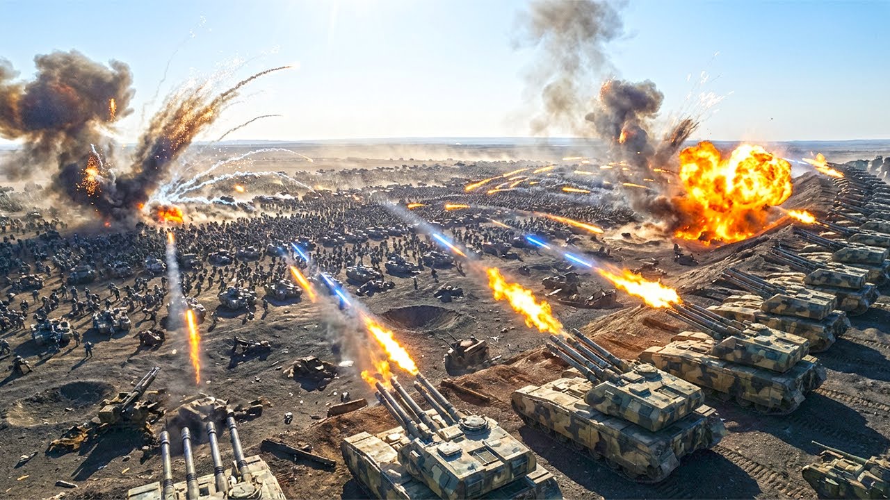 PYRAMID INVASION: 7,500,000 Aliens vs T45 Shotgun & Jedi Knights!