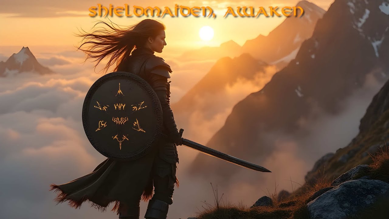 Shieldmaiden, Awaken | Nordthra | Epic Viking Metal | Rise of the Shieldmaiden