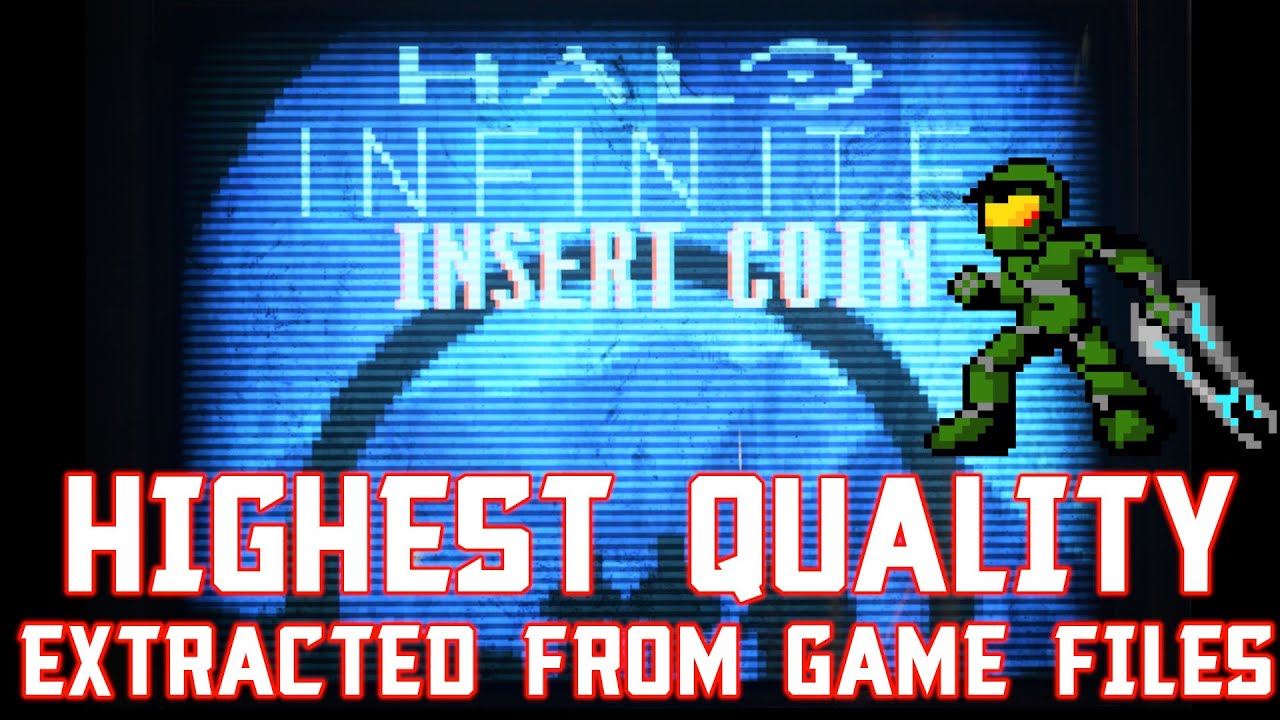 Halo Infinite Music 8-Bit WALK IN THE WOODS Arcade Version (HIGHEST QUALITY - Extracted Game Files)