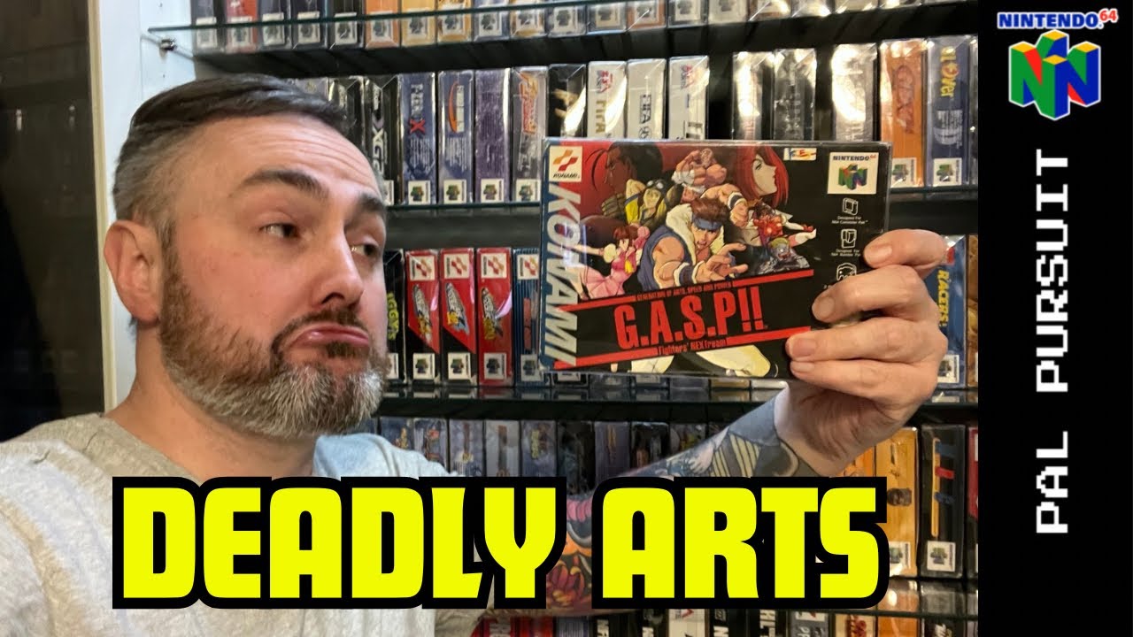Добавлена ​​игра № 211 для N64! – G.A.S.P!! Fighters’ NEXTream | Полная коллекция PAL для N64