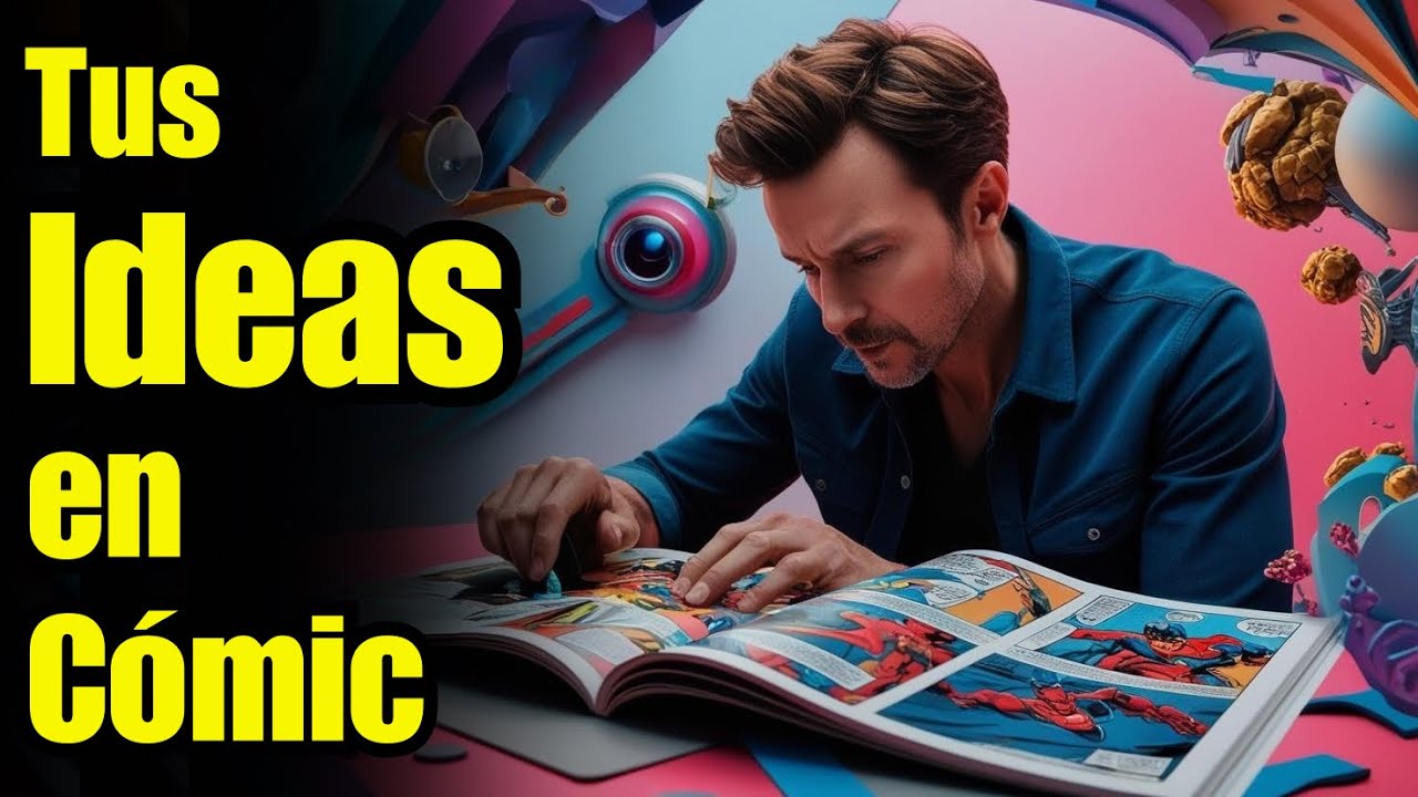 🎨como Diseñar  tu propio CÓMIC con HERRAMIENTAS DE IA 🚀 ¡Crea Historias Únicas en Minutos!