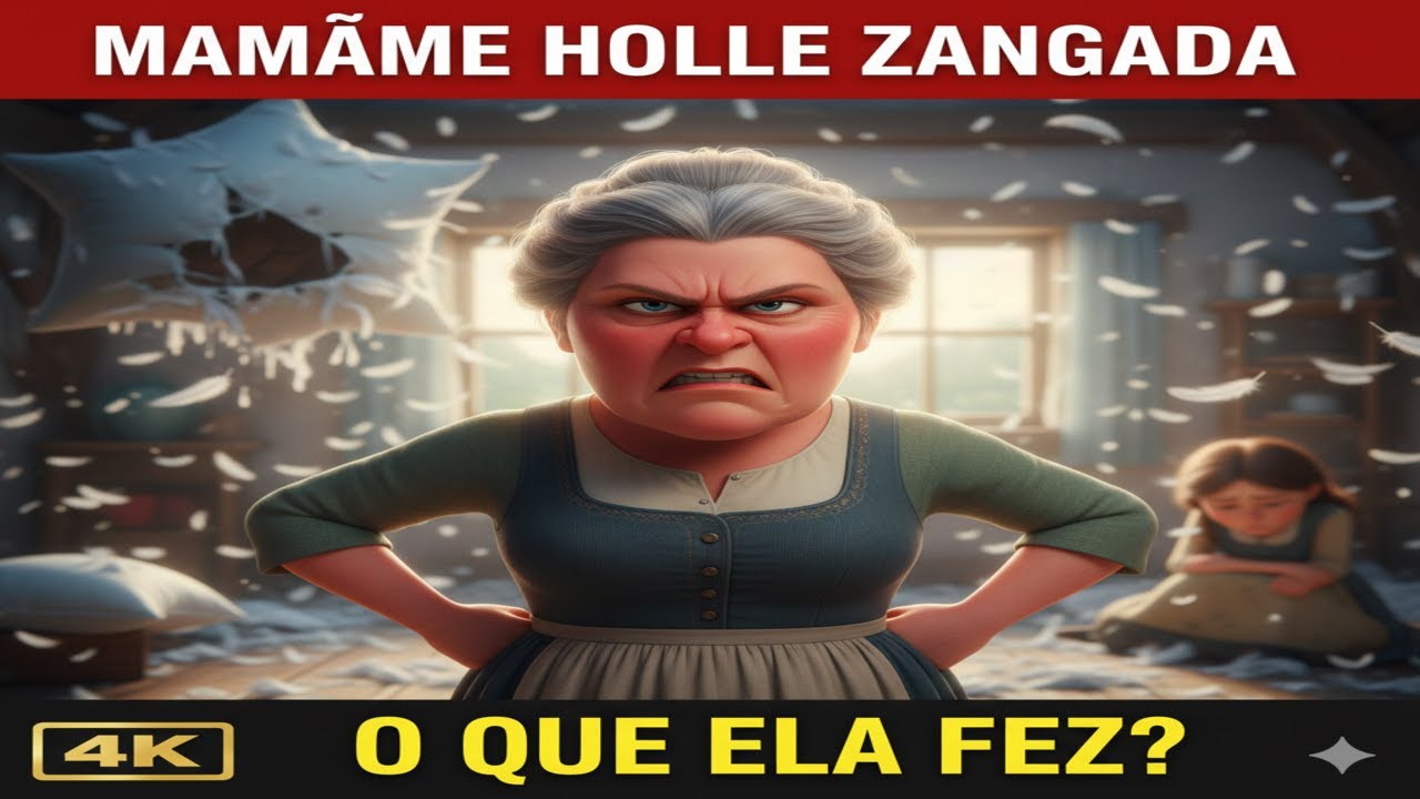 Por que Mamãe Holle ficou zangada? 😡🧙‍♀️ 3 contos de fadas mágicos ✨ Histórias para dormir