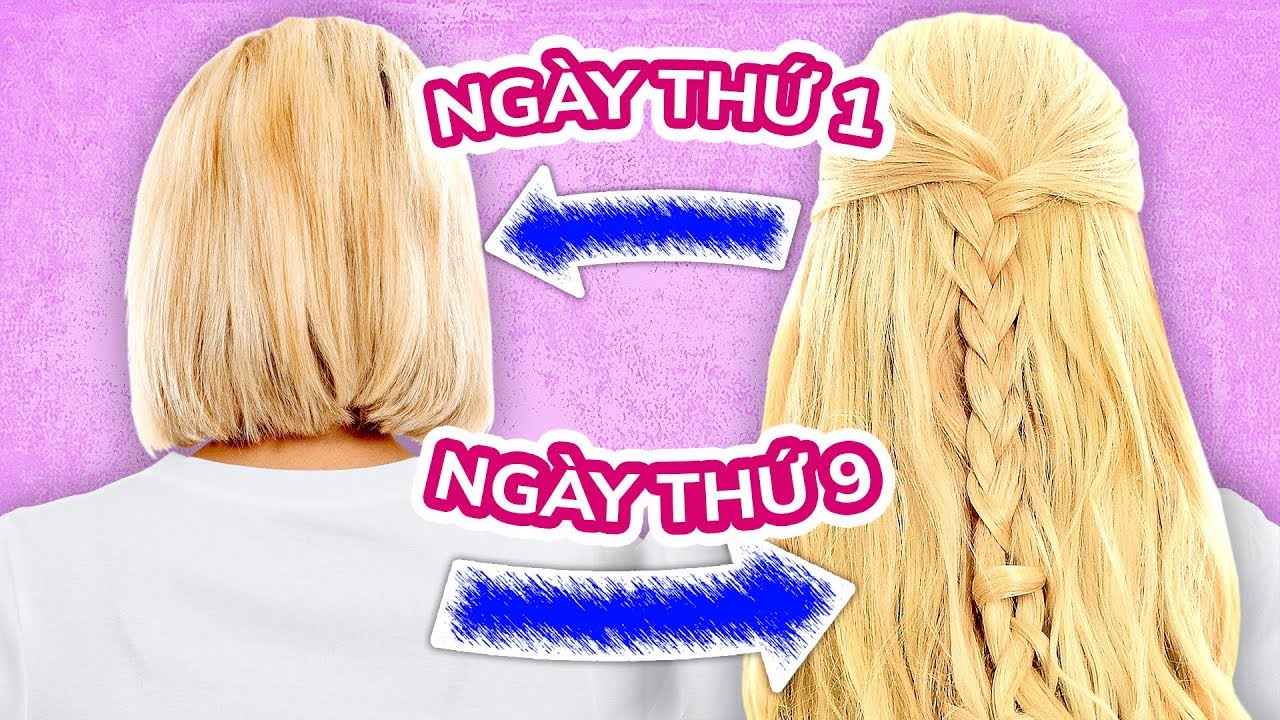38 THỦ THUẬT ĐIÊN RỒ ĐỂ TÓC NHANH DÀI