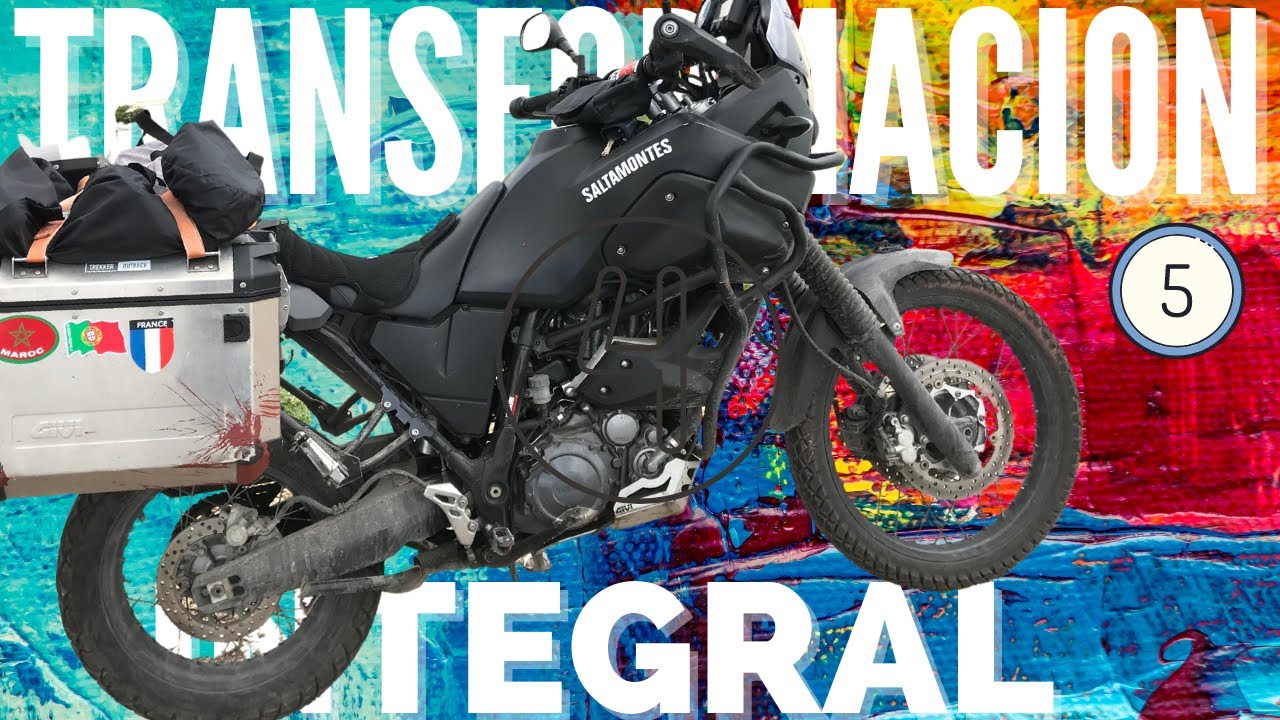 TRANSFORMACIÓN integral de YAMAHA 660Z TÉNÉRÉ. Asalto 5.