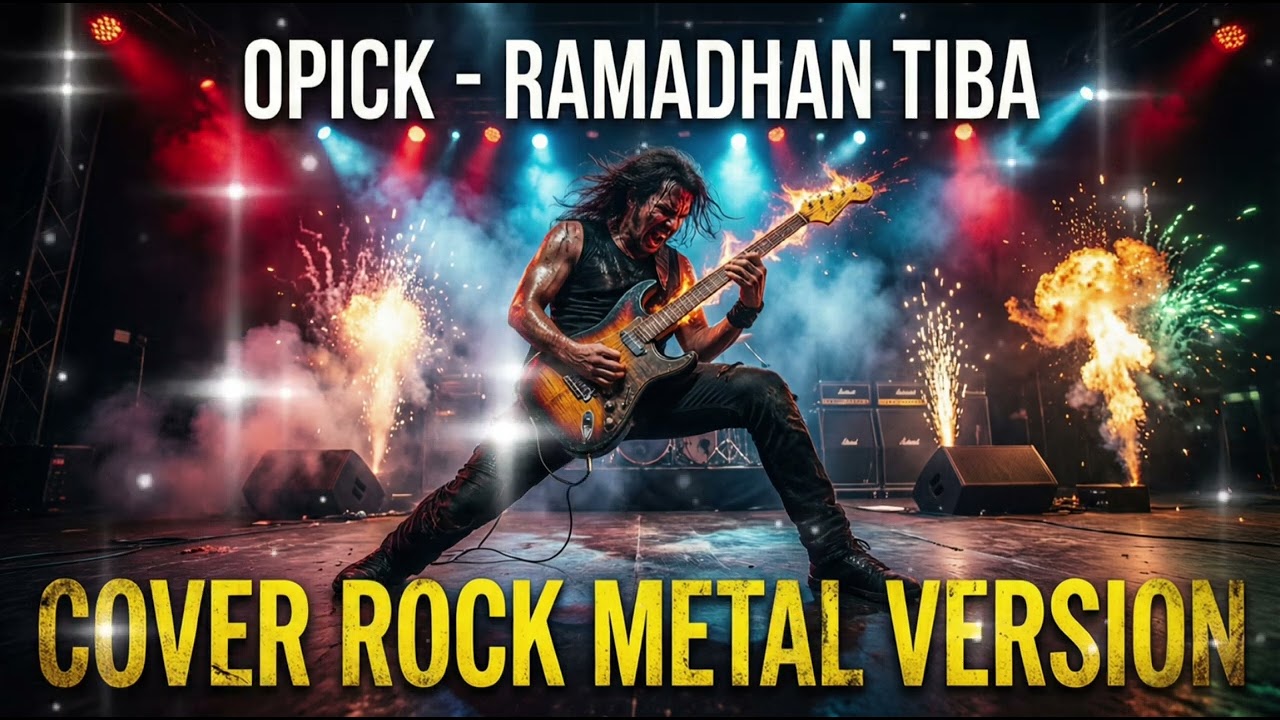 RAMADHAN TIBA - OPICK || COVER ROCK METAL AI