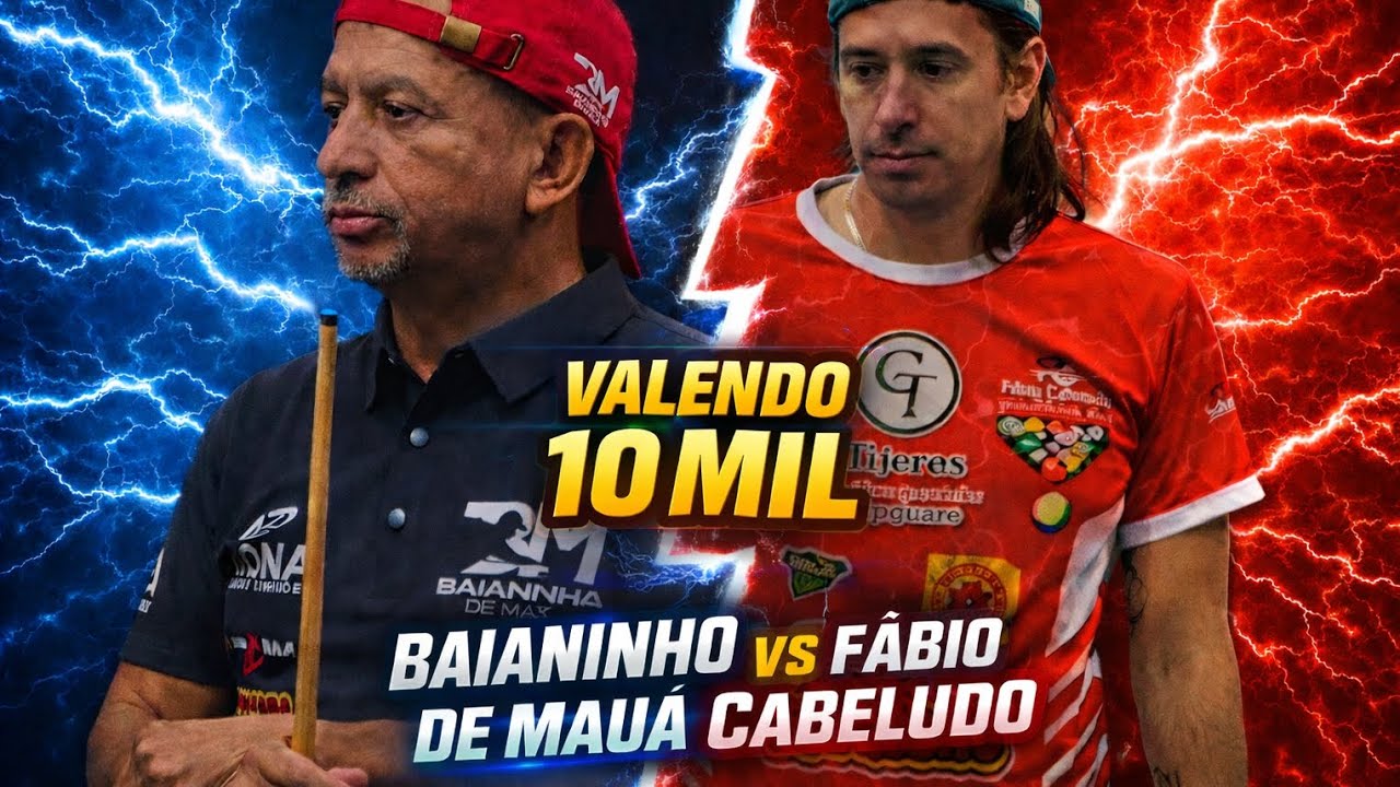 Baianinho de Mauá VS Fábio Cabeludo, jogo inacreditável 