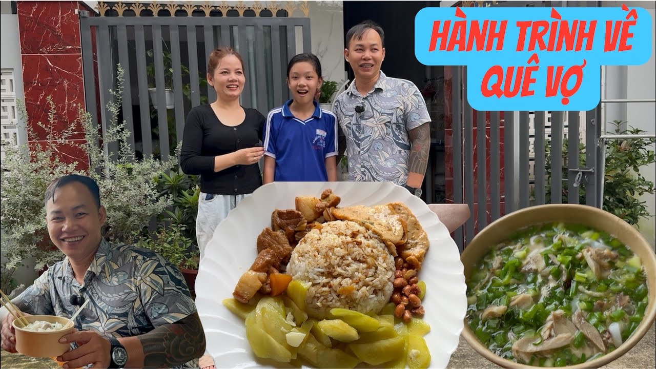 HÀNH TRÌNH VỀ QUÊ VỢ TẬP 1. CÙNG VỢ ĐI TÀU VỀ QUÊ NGỠ NGÀNG TRƯỚC CẢNH ĐẸP MÊ LY.REVEIW CƠM TRÊN TÀU