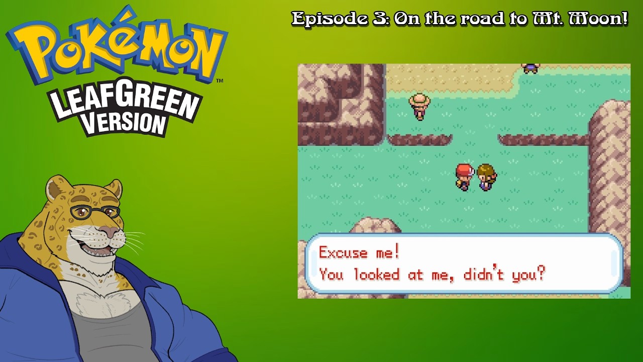 On the road to Mt. Moon! - Pokémon LeafGreen Episode 3
