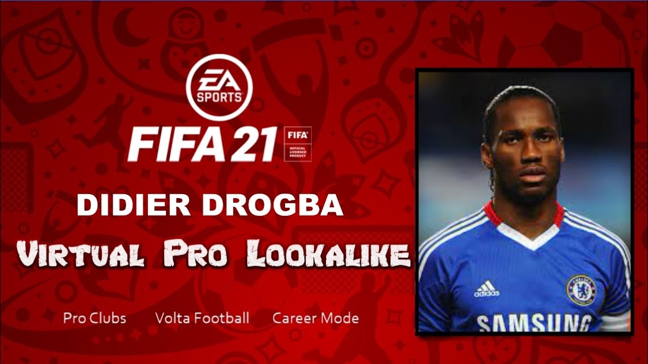 FIFA 21 - How to Create Didier Drogba