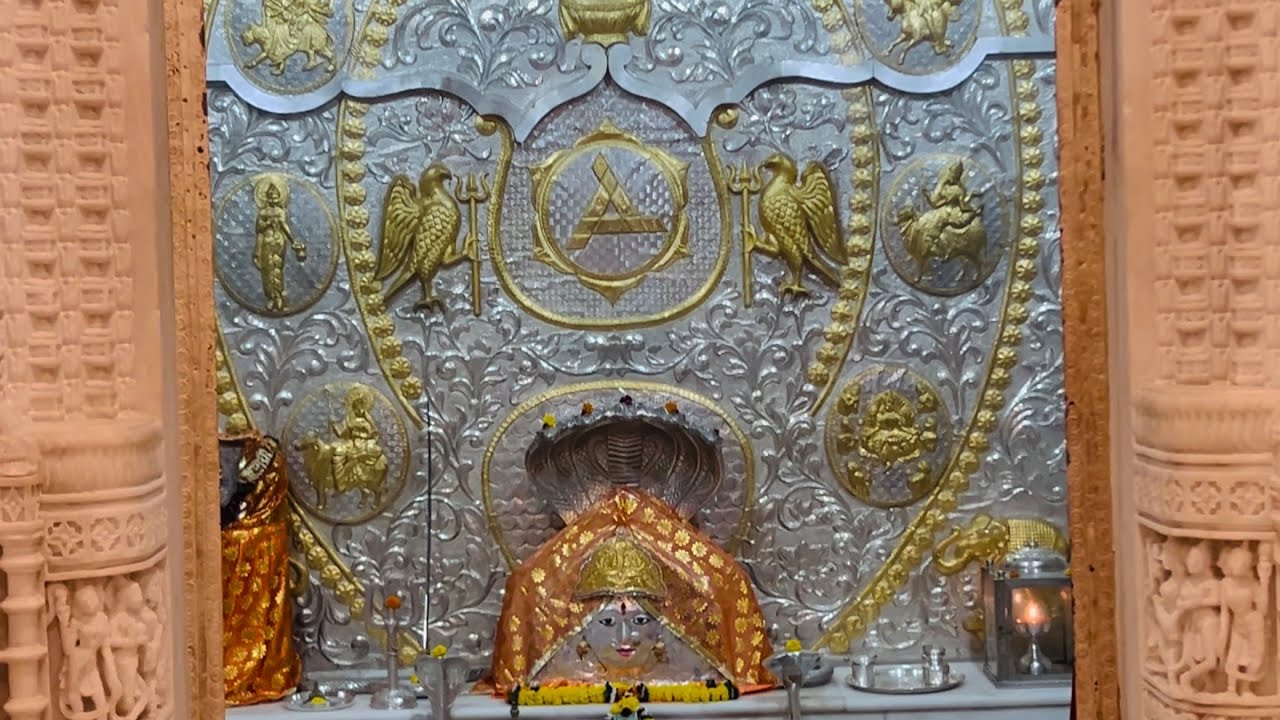 The temple of Nagnechi Mata, the revered goddess of the Rathore dynasty – the pride of Jodhpur.