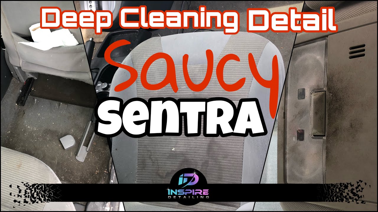 DEEP CLEANING DETAIL On Saucy Sentra | Very Satisfying