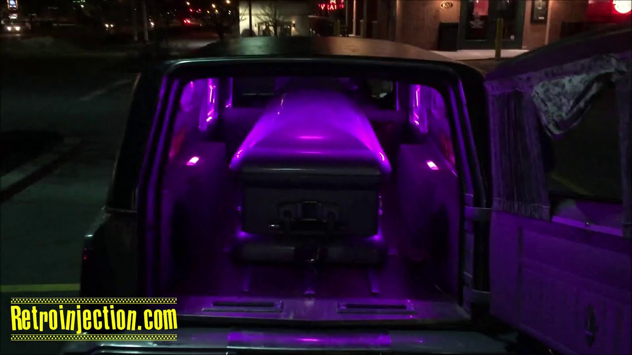 Car tour: Custom 1987 Cadillac hearse