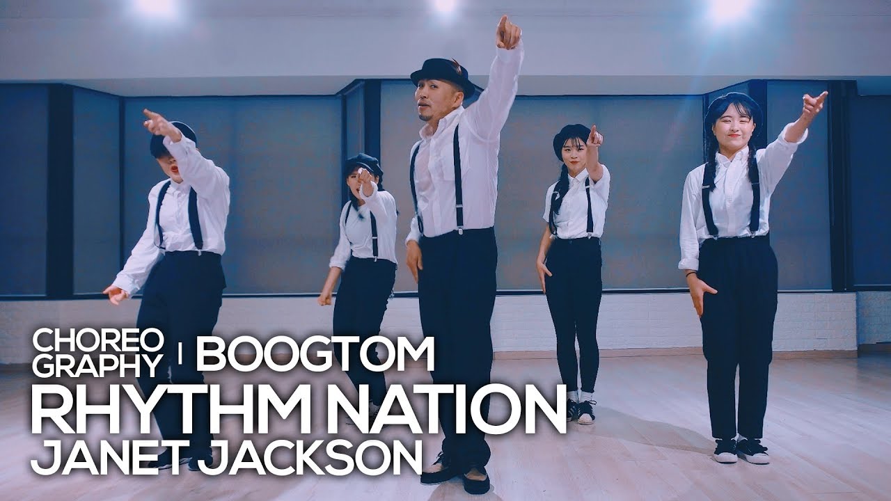 Janet Jackson - Rhythm Nation : BoogTom Locking Choreography