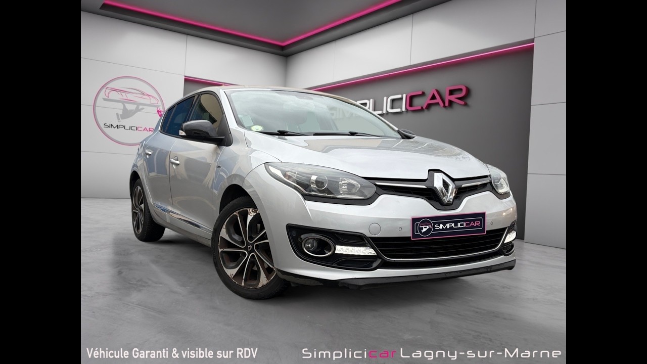 RENAULT MEGANE III BERLINE dCi 130 FAP Energy eco2 Bose - Camera de recul - GPS