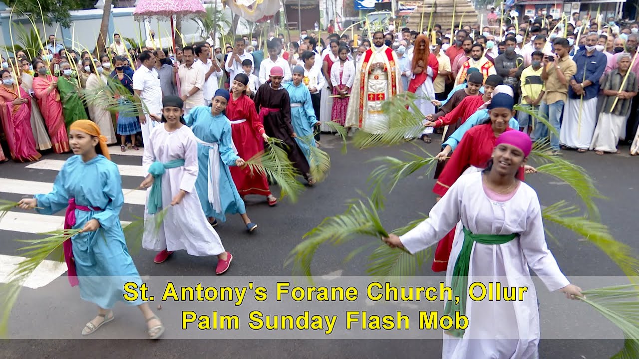 Palm Sunday Flash Mob