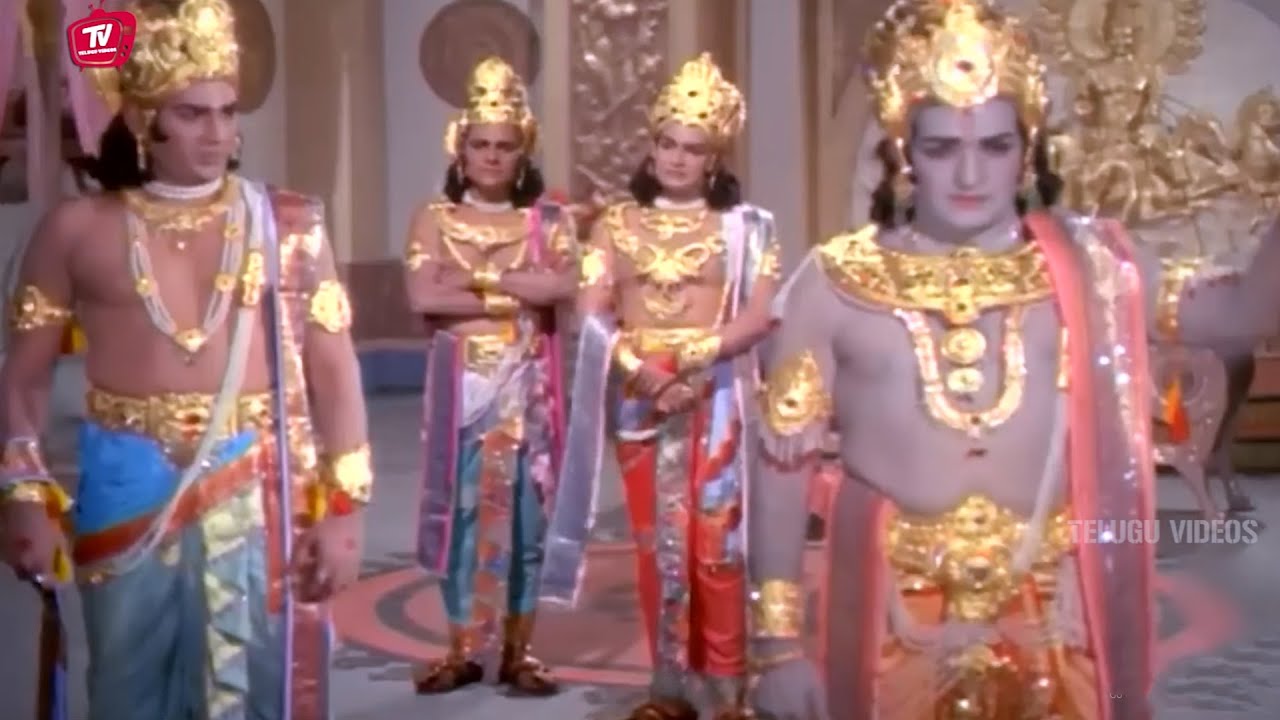 Sri Ramanjaneya Yuddham  Telugu Full Movie Part -6 | N. T. Rama Rao , Saroja Devi | @TeluguVideoZ