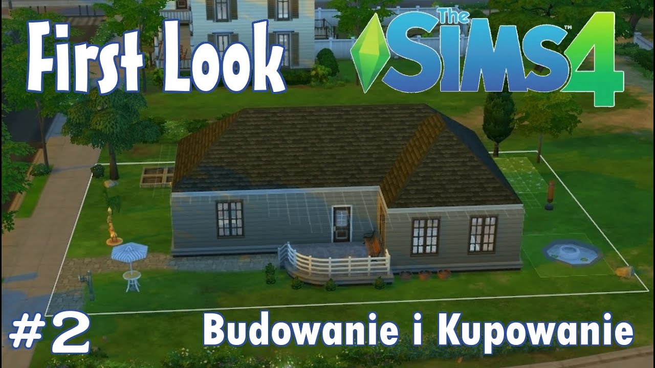 First Look: The Sims 4, cz. 2 - Pogrywamy z budowaniem i kupowaniem