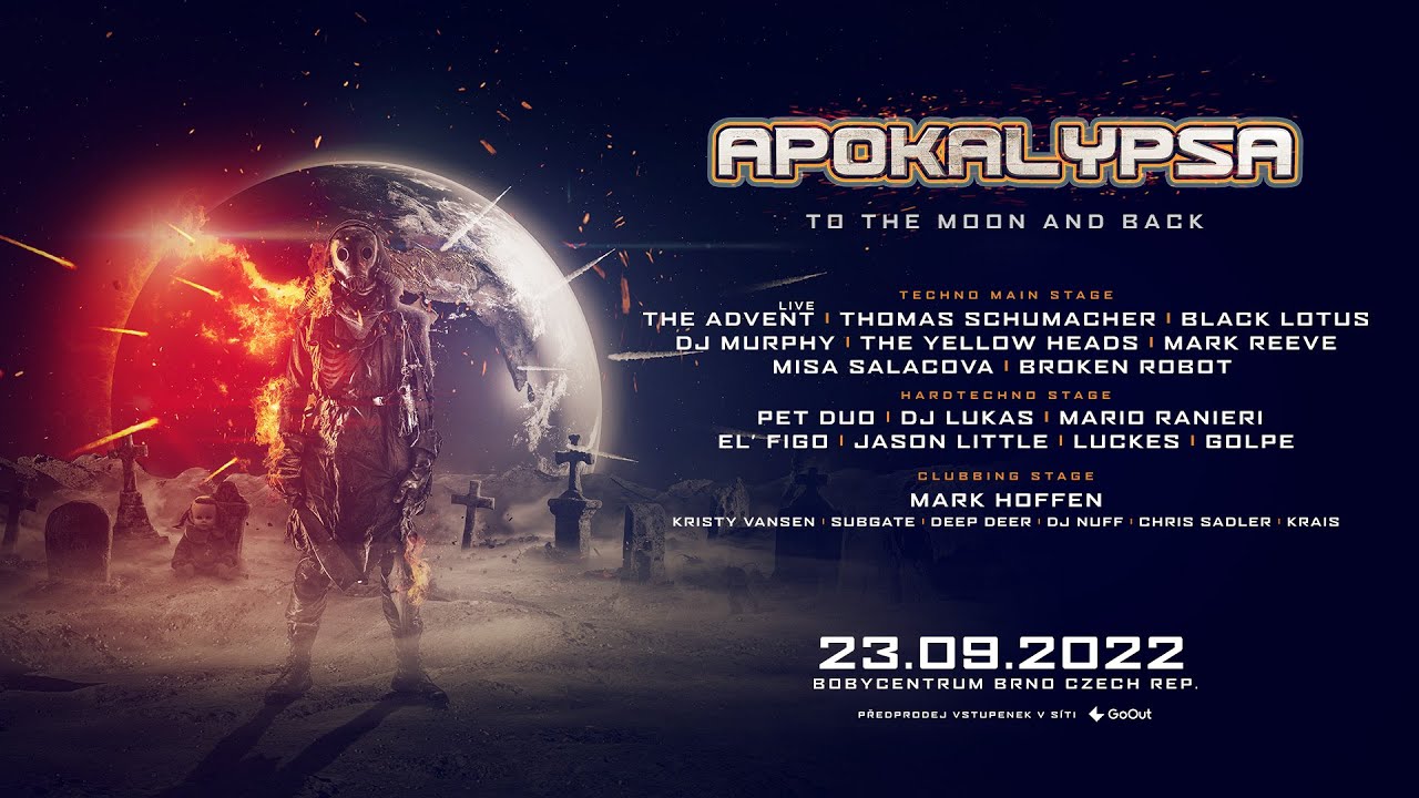 Apokalypsa #49 to the moon and back 23.9.2022 Brno-Czech republic