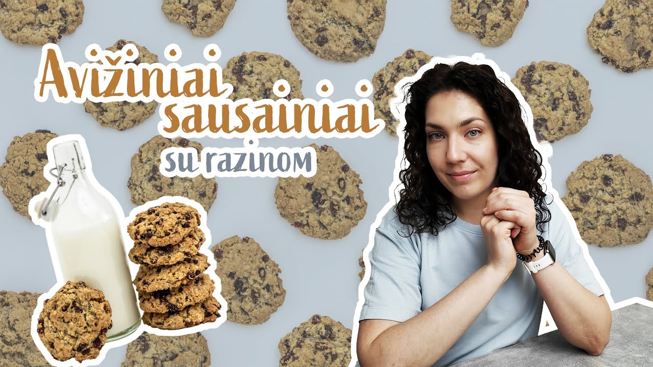 Geriausi avižiniai sausainiai? Pabandom! | Receptas