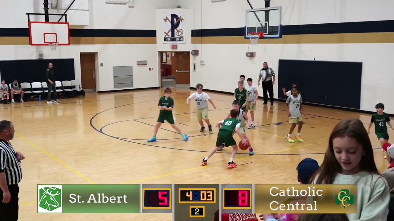 St. Albert vs Catholic Central - 6th Grade - 2026-01-17