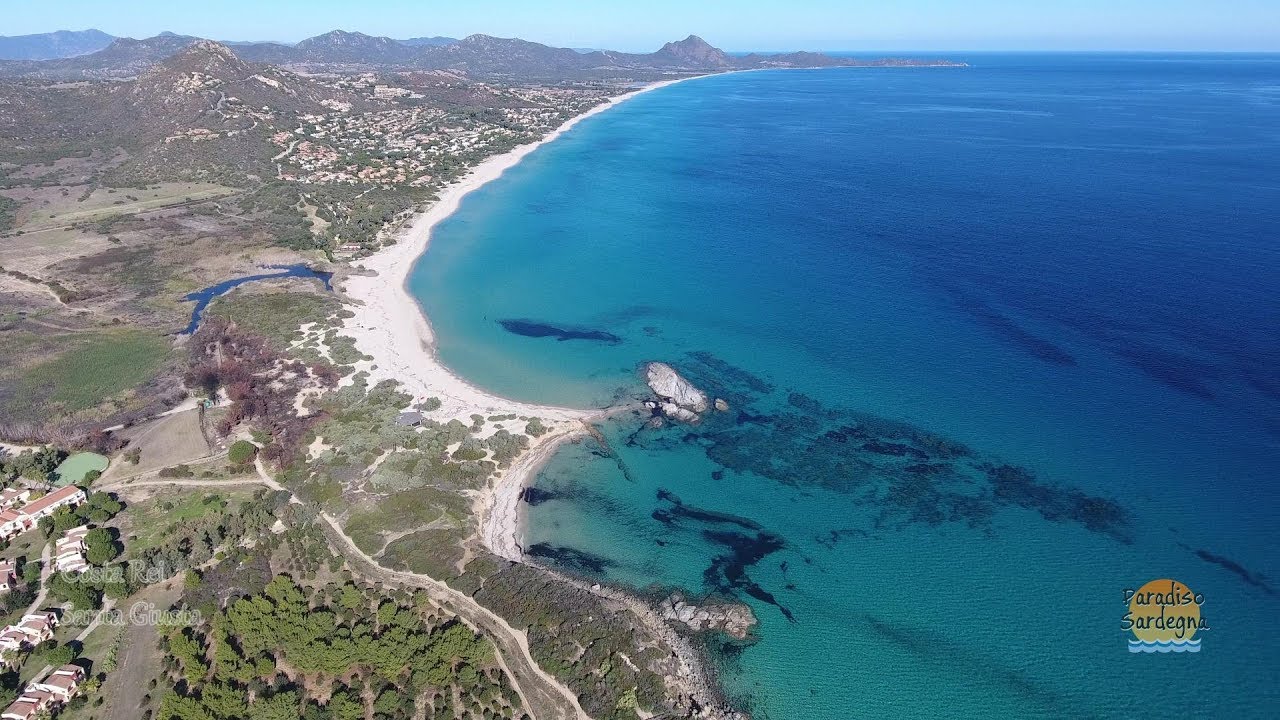 Costa Rei -  Santa Giusta - scoglio di Peppino 4K  Muravera (CA) Sardegna