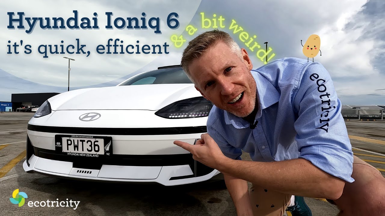 Hyundai Ioniq 6 быстрый, эффективный и... немного странный!