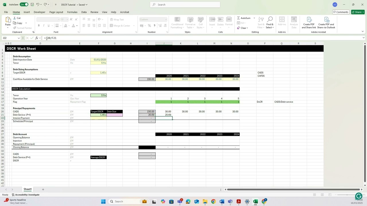 Debt Sculpting with DSCR made Simple