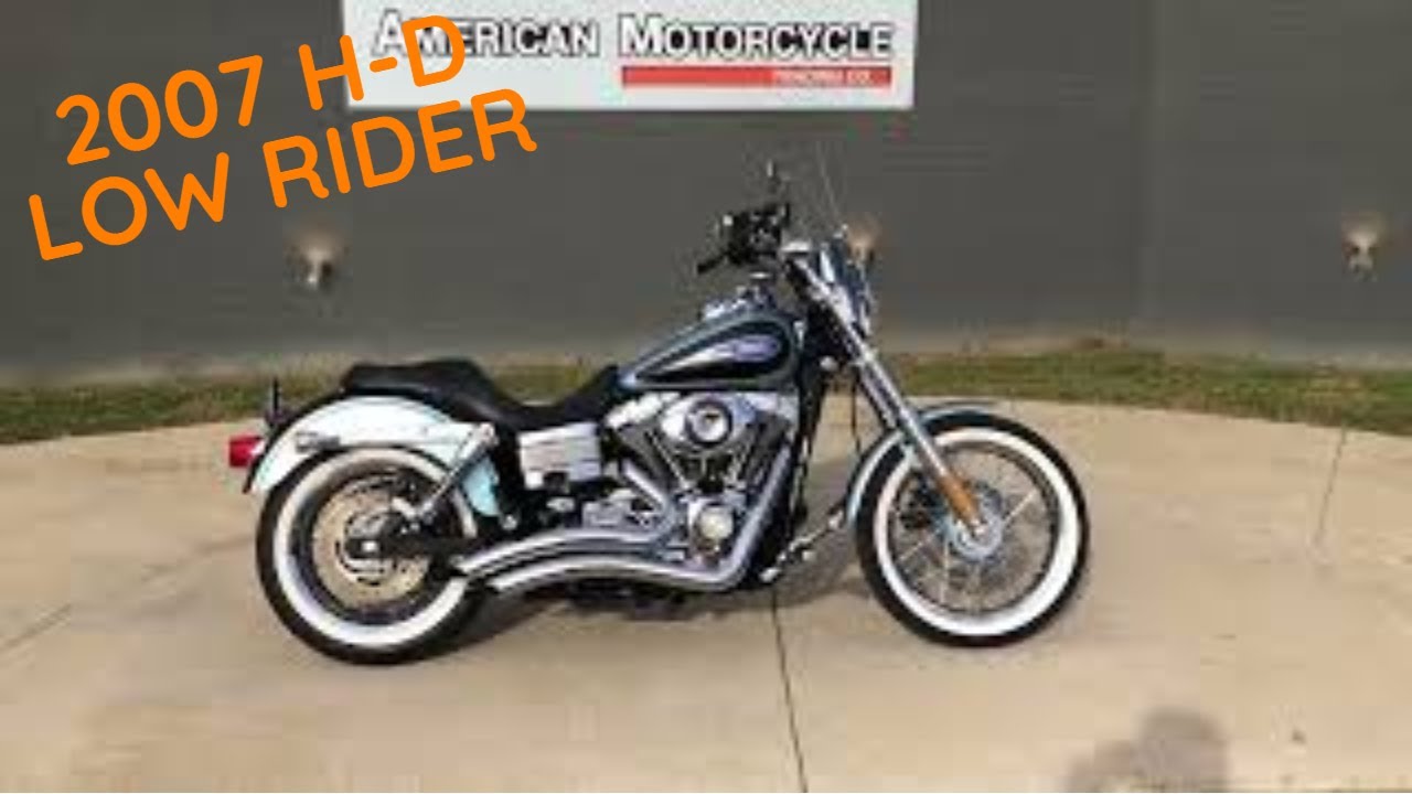 331471 2007 HARLEY-DAVIDSON DYNA LOW RIDER - FXDL
