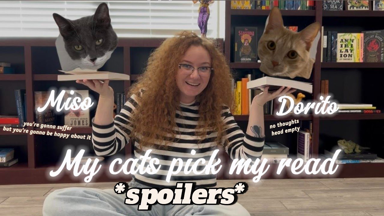 My cats pick my next read...to teach me about life and the human condition *Contains SPOILERS*