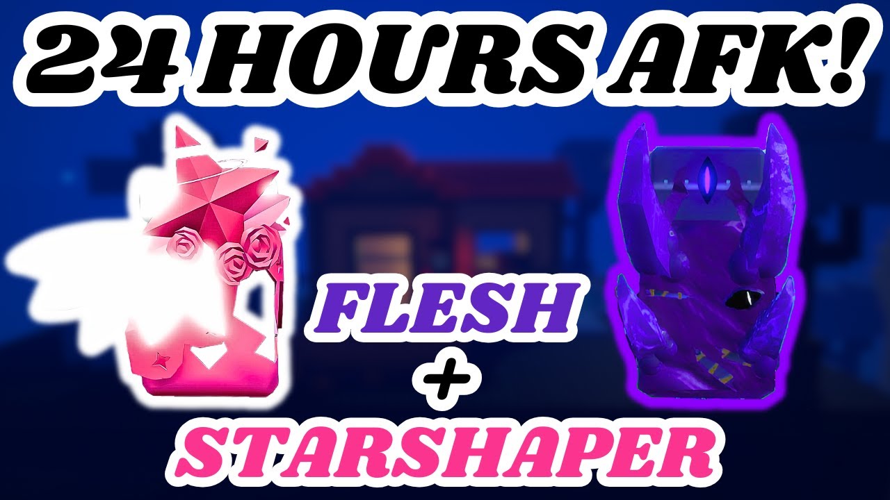 I Went AFK For 24 HOURS With The STARSHAPER And FLESH Device! SOLS RNG Eon 1-1!