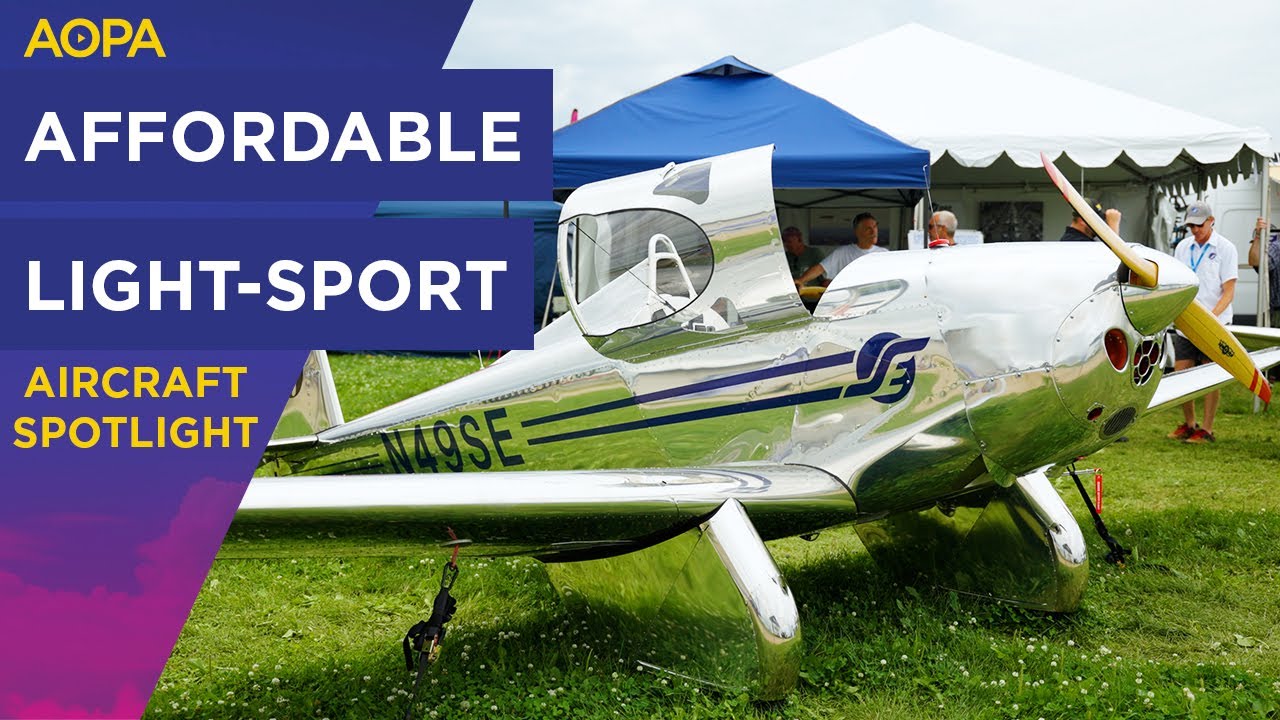 Представляем новый легкий спортивный самолет Spirit SE-1