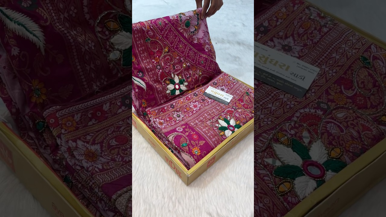A very beautiful pure dola silk onion colour Sarees ￼#youtube #instagram #trending #yellowsaree #new