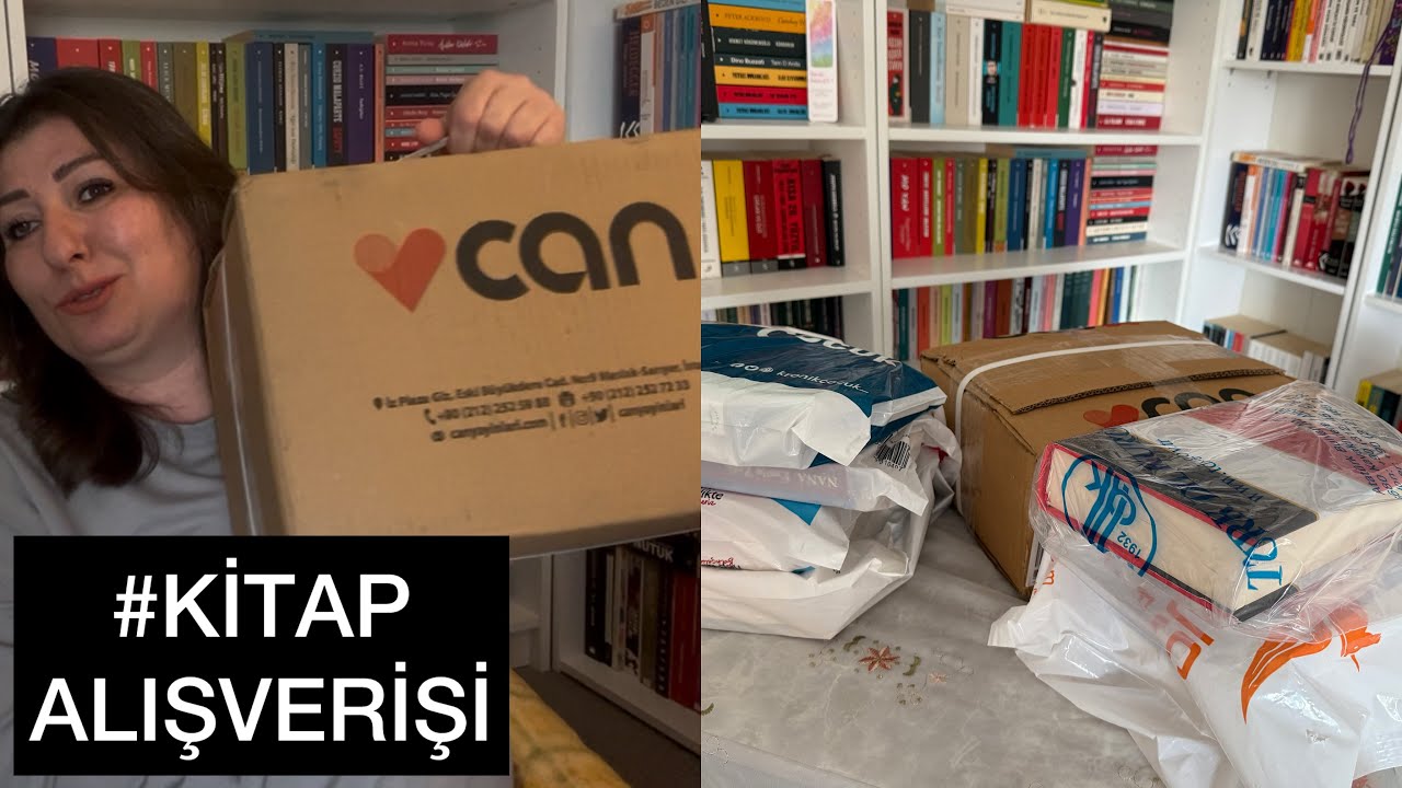 CAN YAYINLARI 100 TL KAMPANYASI & İZMİR KİTAP FUARI ALIŞVERİŞİ #kitapalışverişim