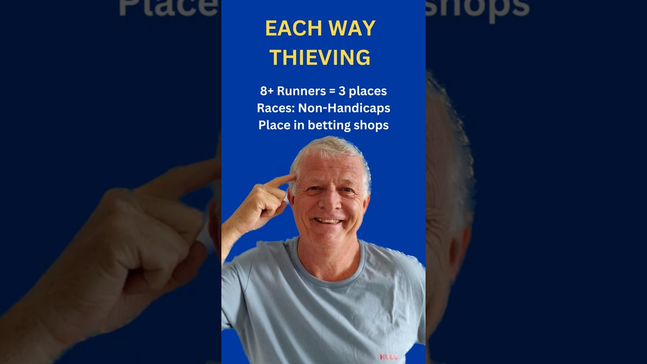 How to Profit from each way thieving: #bettingeducation #bettingstrategy #horseracing