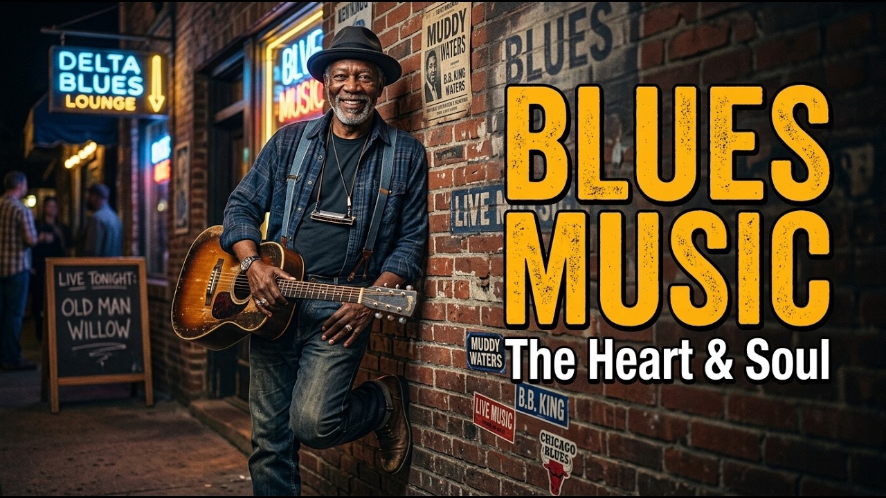 Deep Southern Blues 🎸 Emotional Guitar Blues Mix