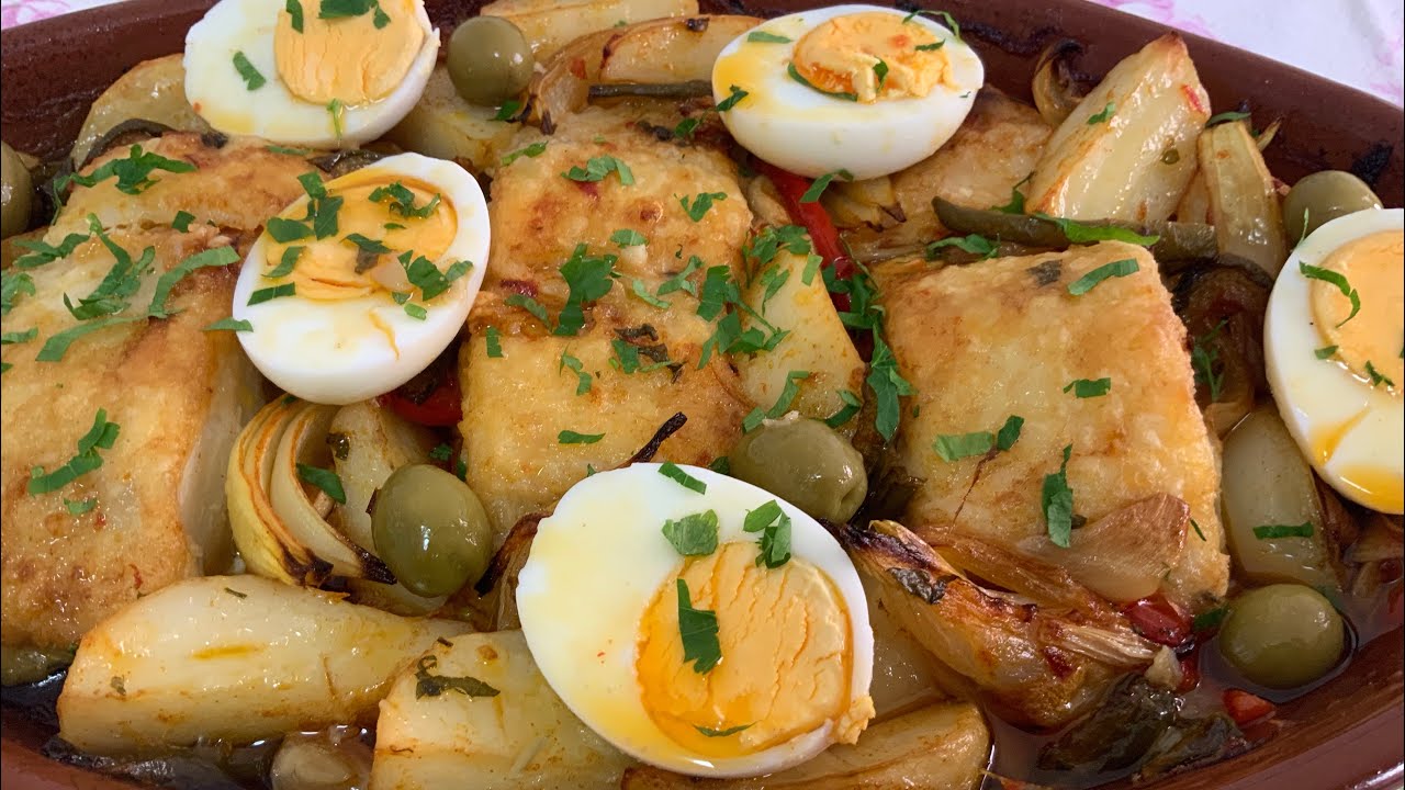 Outra Receita de Bacalhau no Forno …Receita Rápida Simples e Deliciosa