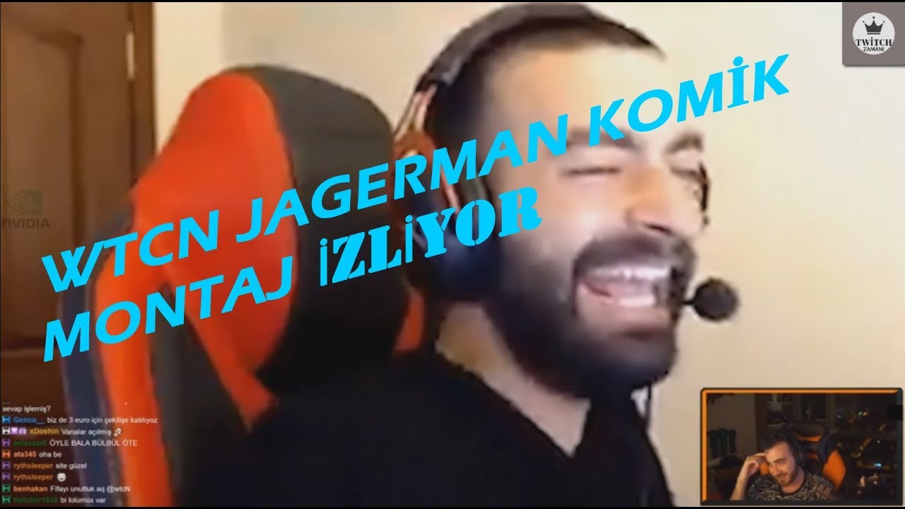 WTCN JAGERMAN EFSANE MONTAJ İZLİYOR! (K&Uuml;F&Uuml;R İ&Ccedil;ERİR)