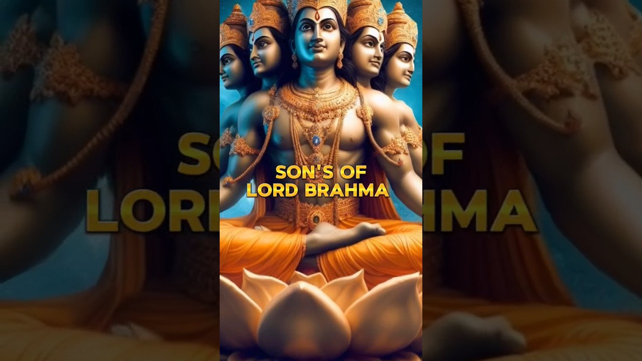 Son's of Lord Brahma. #shorts #hindumythology #brahma