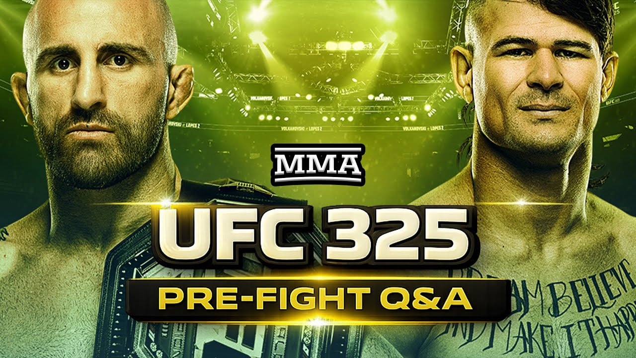 UFC 325: Volkanovski vs. Lopes 2 LIVE People's Pre-Fight Show | MMA Fighting