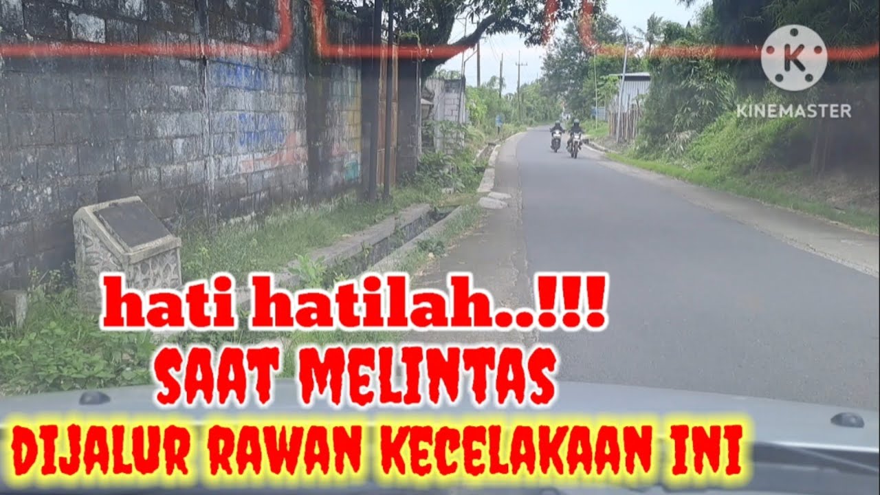 HATI HATILAH‼️SAAT MELINTAS DIJALUR RAWAN KECELAKAAN INI