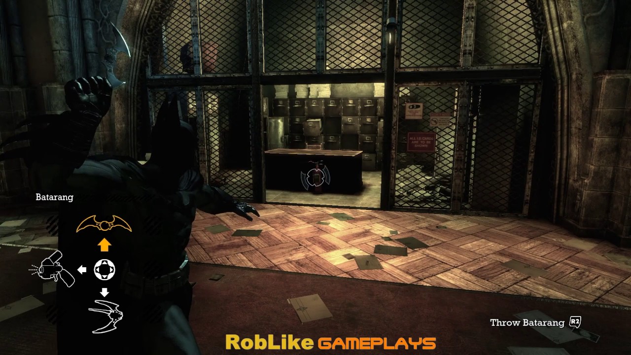 Batman: Arkham Asylum [HD] #21 ENGLISH - Track Dr. Young's fingerprints