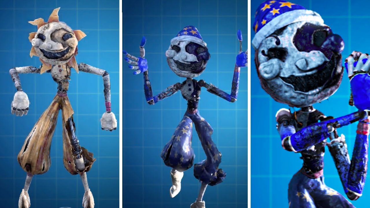 FNAF AR Damaged Daycare Attendant Animatronics Workshop Animations