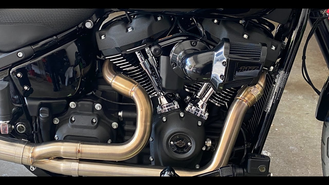 2022 Harley Davidson low rider s exhaust  upgrade